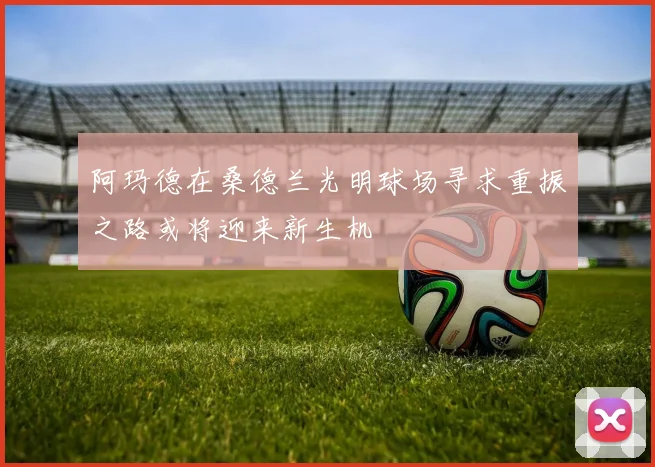 阿玛德在桑德兰光明球场寻求重振之路或将迎来新生机